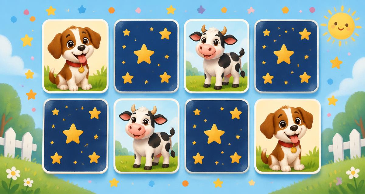 Memory for Kids game artwork